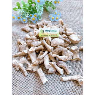 Chân nấm hương khô hàng Việt (Loại 1 Dài, Thơm, Trắng)