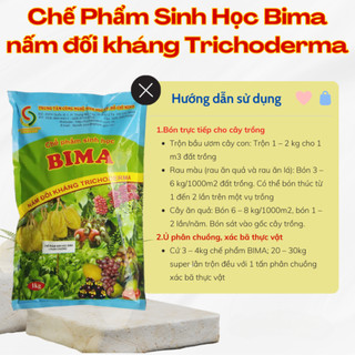 Chế Phẩm Sinh Học Trichoderma – Bima gói 1kg - Vườn Sài Gòn