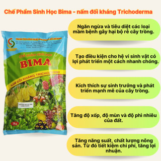 Chế Phẩm Sinh Học Trichoderma – Bima gói 1kg - Vườn Sài Gòn