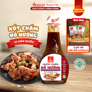 Nước chấm đồ nướng kiểu Hàn 215g AZ CHEF - Xốt chấm các món đồ nướng chuẩn vị tương đậu Hàn Quốc