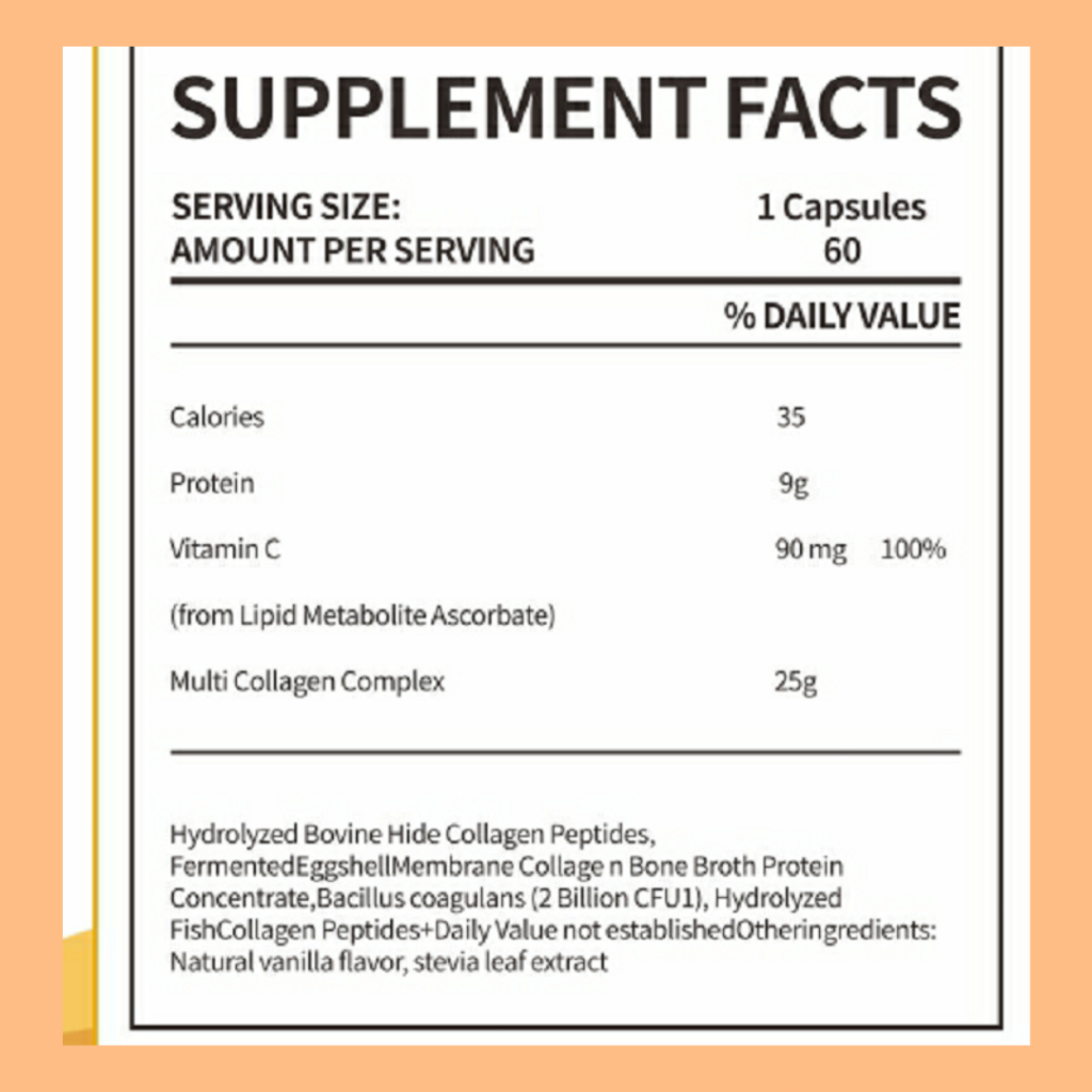 Collagen, Chống Lão Hóa, Dưỡng Trắng Da, Chứa 90mg Vitamin C, Cải Thiện Nám Da, Bảo Vệ Gan, Giải Độc