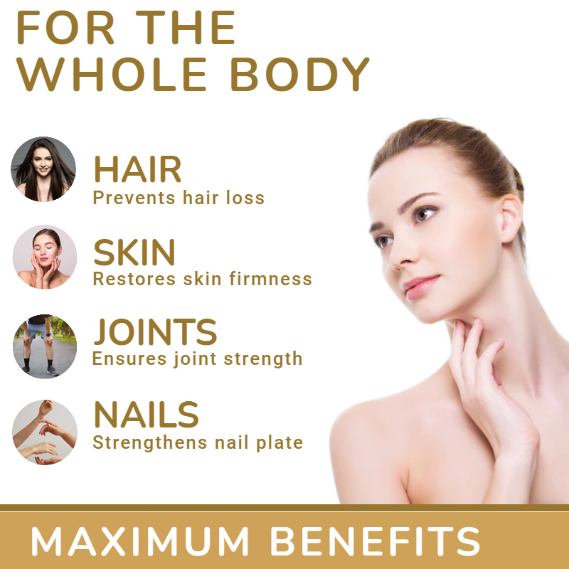 Collagen, Chống Lão Hóa, Dưỡng Trắng Da, Chứa 90mg Vitamin C, Cải Thiện Nám Da, Bảo Vệ Gan, Giải Độc