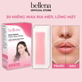 Wax ria mép miếng dán wax lông ria mép lông mặt tẩy ria mép cho nữ Bellena RM
