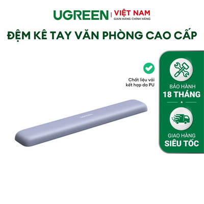 Đệm kê tay văn phòng Ugreen cao cấp | Chất liệu vải kết hợp da PU | Bảo hành chính hãng 25247 25248