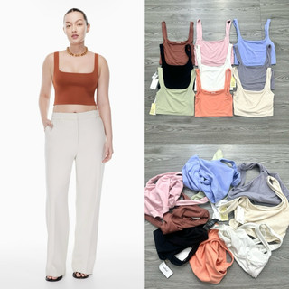 HIPU.VNXK - Áo croptop ba lỗ cổ vuông Wilfredd Freee, nhiều màu.
