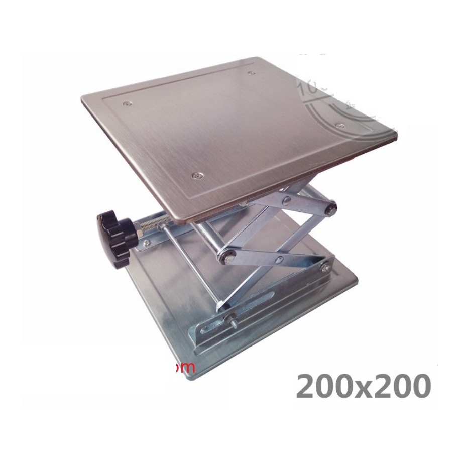 Bàn nâng 200x200x280mm dùng nâng hạ phôi cho máy khắc laserm mini