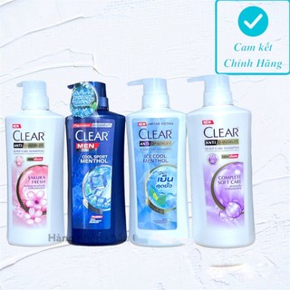 [MẪU MỚI]Dầu gội đầu Clear Thái Lan