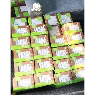  Khăn Sữa Sợi Tre Nappi Hộp 6 Chiếc Mềm Mại Đa Năng 
