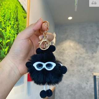 [FreeShip] Móc Khóa Búp Bê Lông Thỏ Siêu Mịn