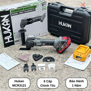 Máy Cắt Rung Pin Đa Năng Hukan MCR 3121 6 Cấp Chỉnh Tốc Chân Pin Phổ Thông