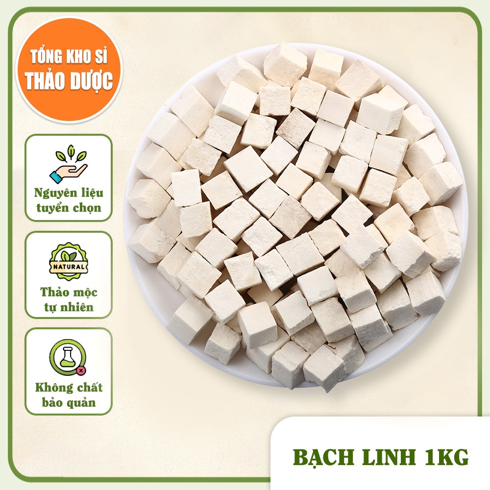 Bạch Linh 1kg (Bạch Phục Linh Viên)