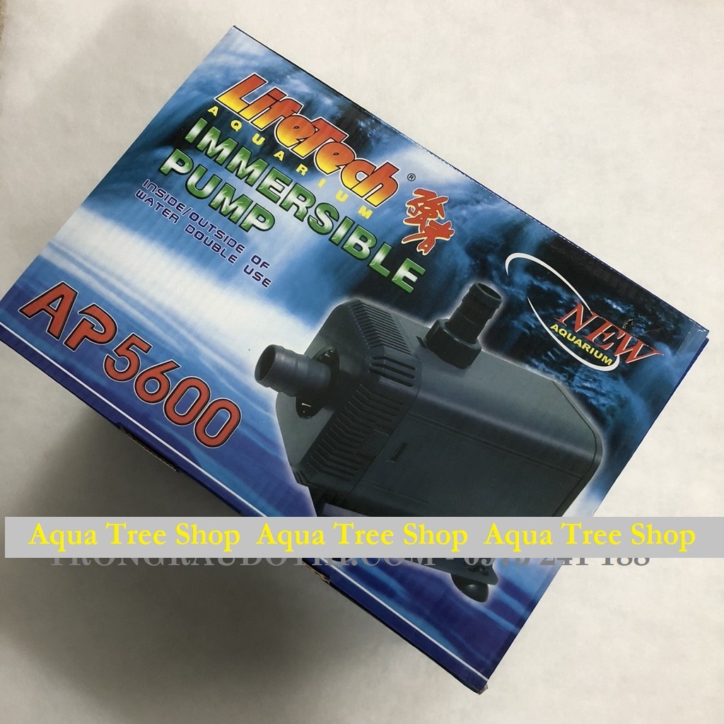 Máy bơm nước Lifetech AP5600 hàng nhập khẩu chính hãng (đầy đủ phụ kiện, trục lõi gốm)