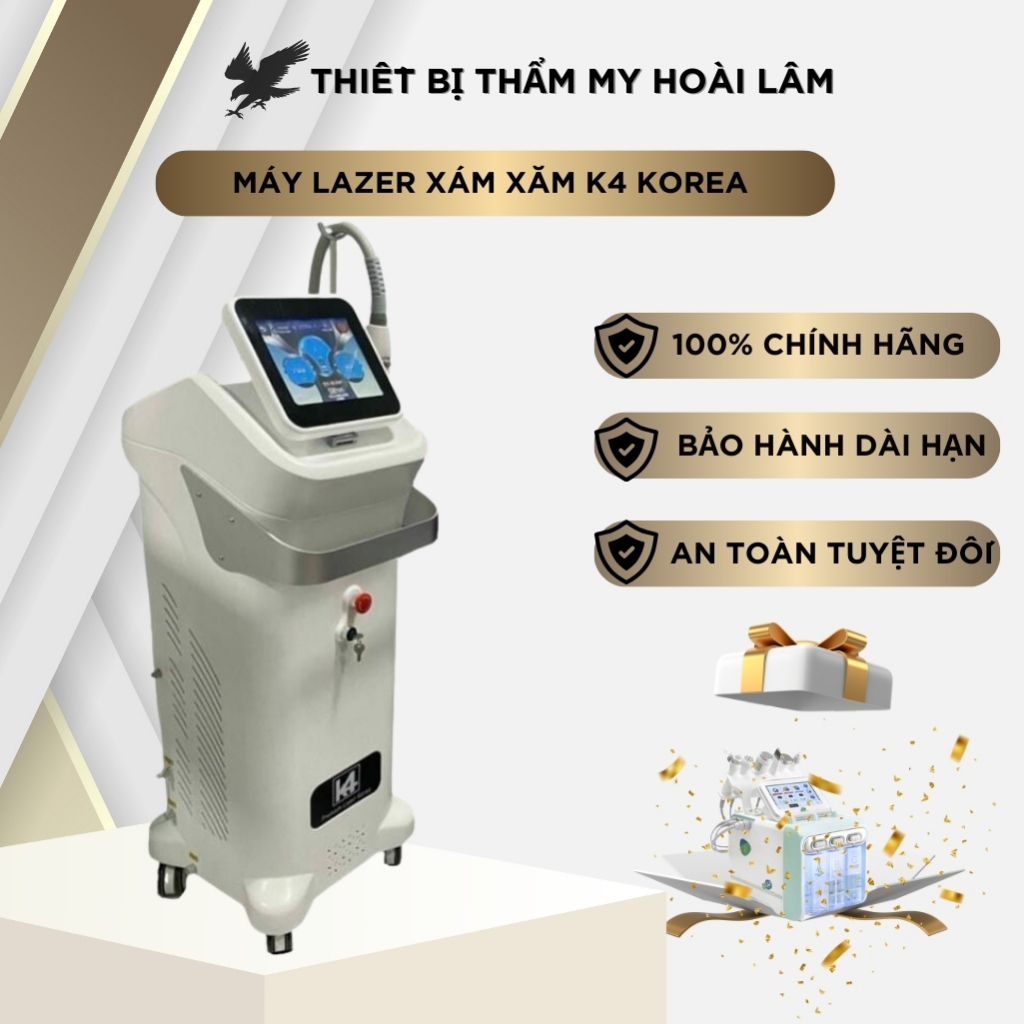 Máy Laser Xóa Xăm  Laser K4 [ Bảo Hành 18 Tháng ]