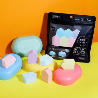 Mút Trang Điểm Watery Sponge 6P Matsukiyo