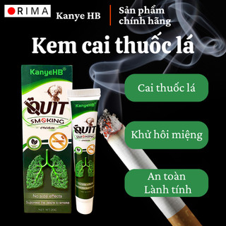 Kem Cai Thuốc Lá Kanye HB - Gel Quit Smoking Cream - TẠM BIỆT THUỐC LÁ