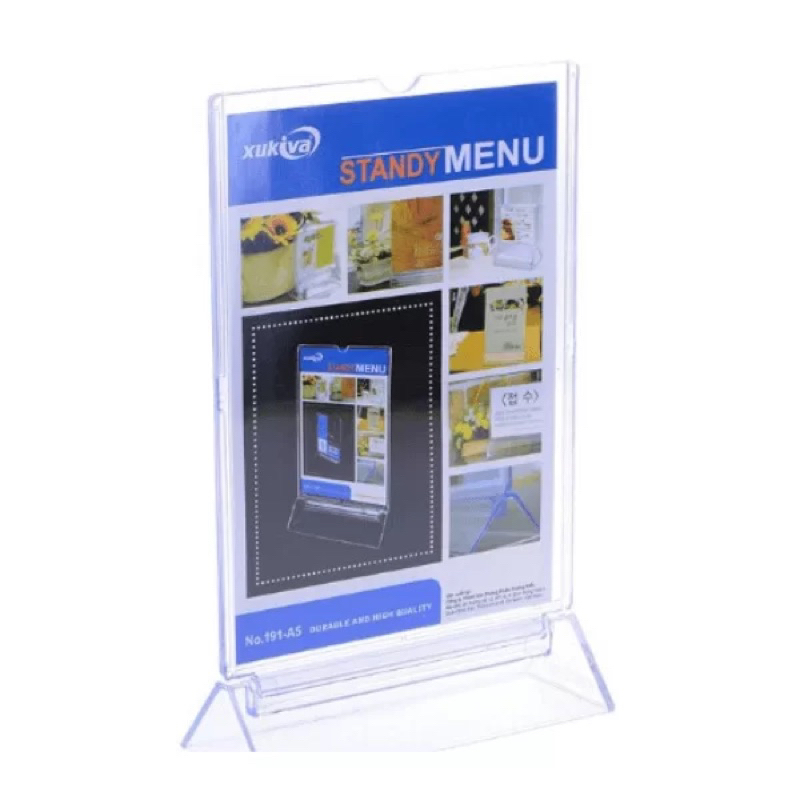 BẢNG MENU ĐỂ BÀN A5 XUKIVA ( 15x21cm)