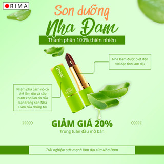 SON DƯỠNG NHA ĐAM 3 IN 1 - KHỬ THÂM - 3 MÀU TRONG 1 THỎI SON - DƯỠNG MÔI MỀM MƯỚT- CHÍNH HÃNG