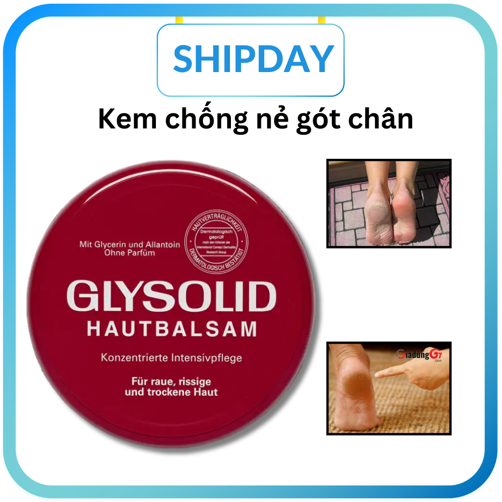 Kem Nẻ Glysolid Hautbalsam của Đức 100ml