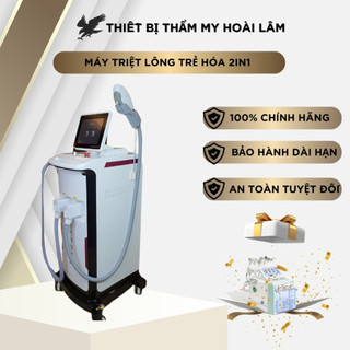 Máy Triệt Lông Kết Hợp Laser Xóa Xăm  2in1 SOPHIA | Hàng Chính Hãng