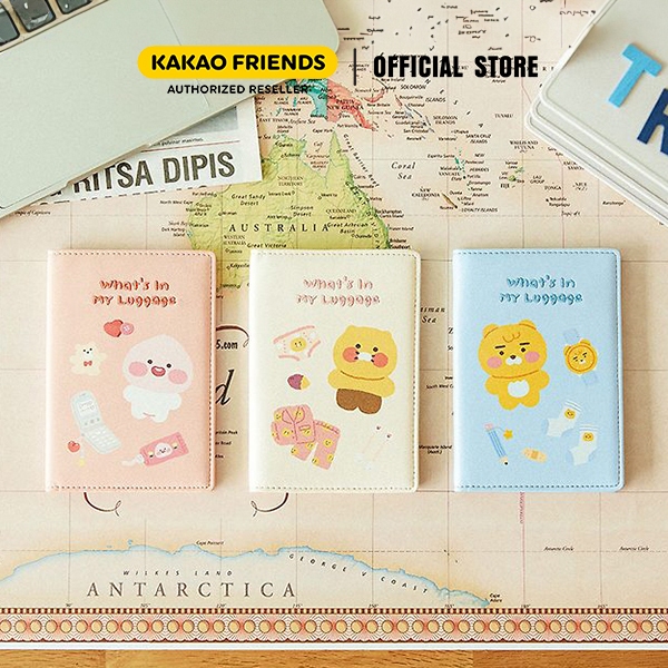 Ví Đựng Hộ Chiếu, Bọc Hộ Chiếu, Passport Case Kakao Friends