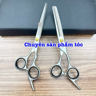 ✅JG Kéo Cắt Tóc Cao Cấp JG 6.0 - Kéo Báo 6.0 in, Kích Thước 6 Inch, Màu Trắng, Vật Liệu Thép Nhật S440C