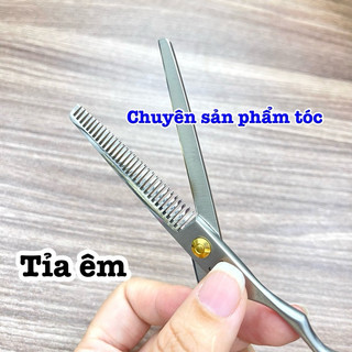 ✅JG Kéo Cắt Tóc Cao Cấp JG 6.0 - Kéo Báo 6.0 in, Kích Thước 6 Inch, Màu Trắng, Vật Liệu Thép Nhật S440C