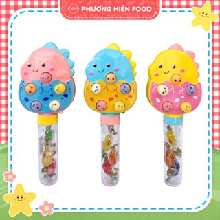 (kẹo đồ chơi trẻ em) Con khủng long đập chuột 7g (67)