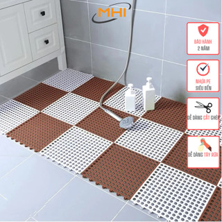 ❤️XƯỞNG SẢN XUẤT✅Tấm Lót Sàn Nhà tắm MHI Siêu Bền- Thảm trải sàn, vỉ lót sàn vệ sinh, bể bơi, sân