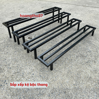 Kệ chậu cây cảnh ban công sân vườn dài 1m rộng 20cm cao 10 15 20 25cm hoangtho87
