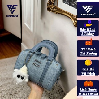 Túi Xách Nữ Đeo Chéo Xách Tay Phong Cách Hàn Quốc Trống Tròn Min Hàng Đẹp Cinnafa