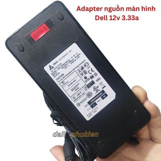 Adapter nguồn Delta 12v 3.33a chân 5.5mm x 2.1mm 40W bảo hành 1 năm