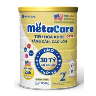 [HSD mới nhất 2027] Sữa Bột Metacare OPTI  0+,1+,2+ 850g