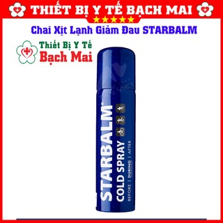 Chai Xịt Lạnh Giảm Đau STARBALM 150ml - HÀ LAN