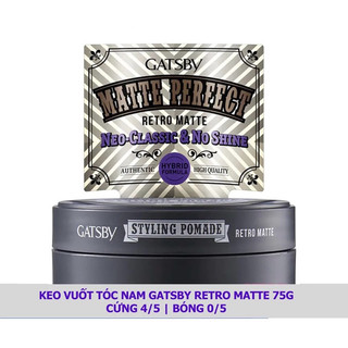 SẮP VUỐT TÓC GATSBY POMADE 75G