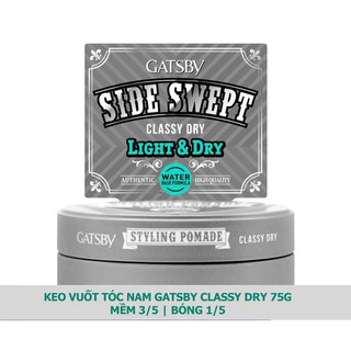 SẮP VUỐT TÓC GATSBY POMADE 75G