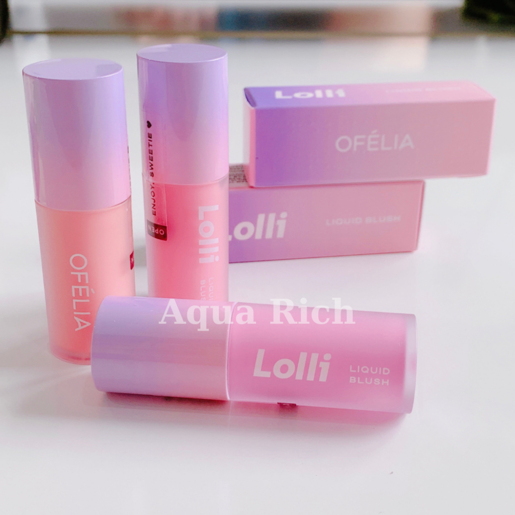 Má Hồng Dạng Kem OFÉLIA Lolli Liquid Blush - Ofelia Má Hồng Xinh Xắn [LB12 - LB02 - LB03 - LB04 - LB09 - LB06] | BigBuy360 - bigbuy360.vn
