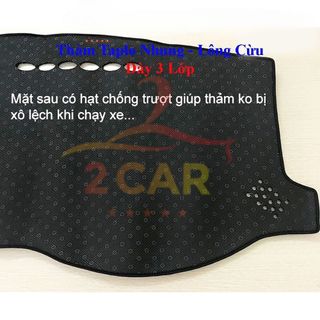 Thảm taplo nhung Chevrolet Aveo