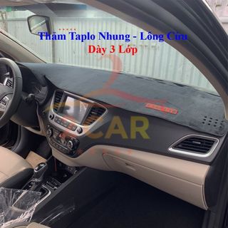 Thảm taplo nhung Chevrolet Aveo