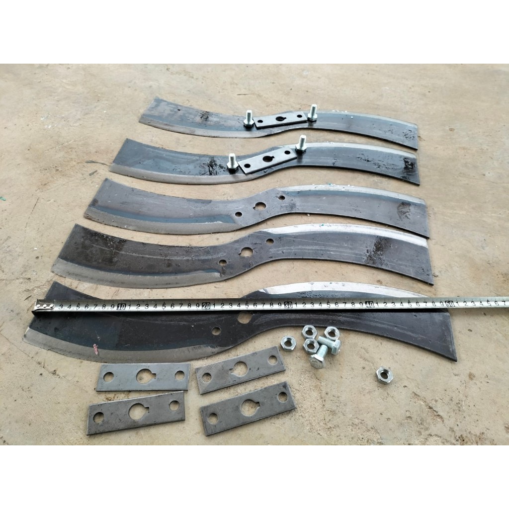 Lưỡi dao cong gắn máy băm cỏ dài 50cm