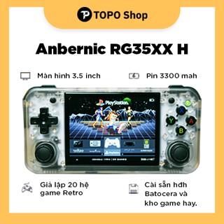 Anbernic RG35XX H - Cài sẵn HĐH MuOS 2025 và kho game hay game Port chọn lọc