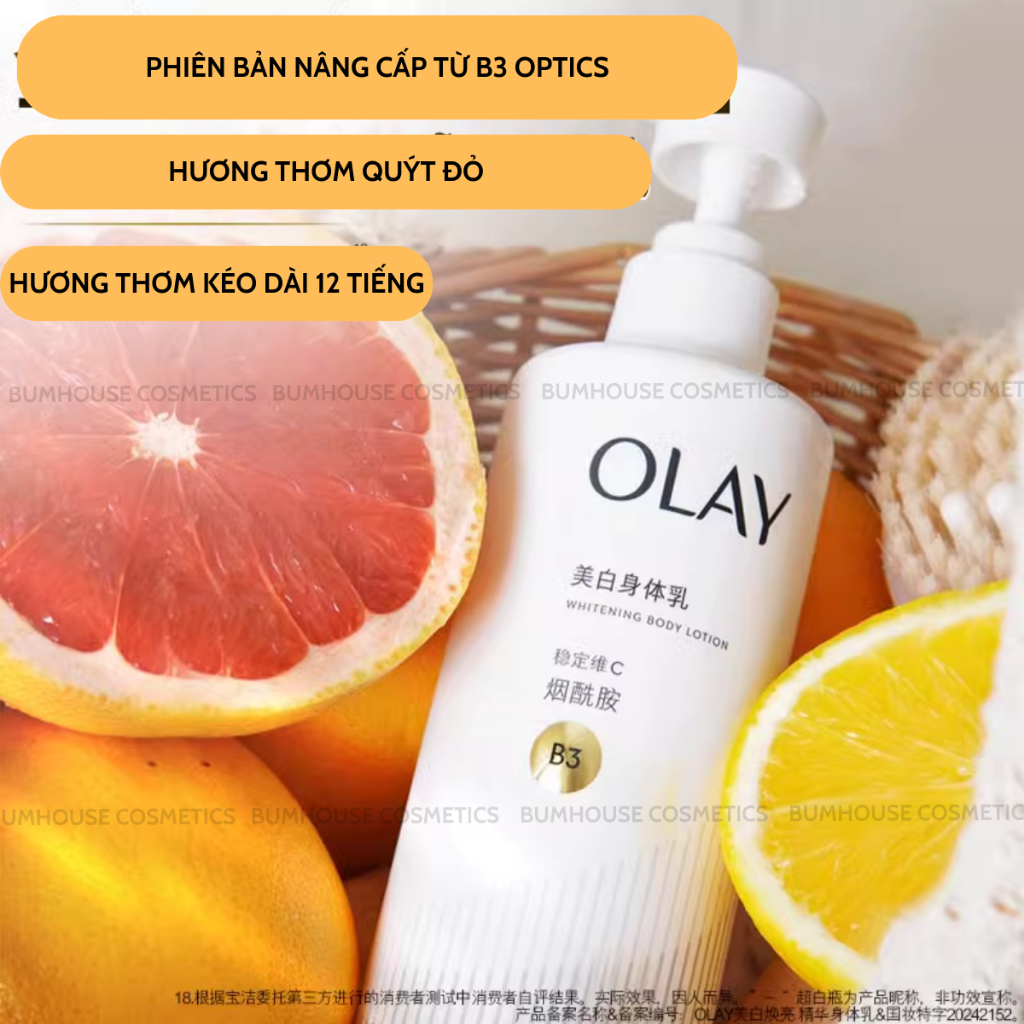[Bản Whitening] Dưỡng thể OLAY B3 Niacinamide Whitening Body Lotion Triple Anti-ultra White Trắng Da 30g/260g | BigBuy360 - bigbuy360.vn