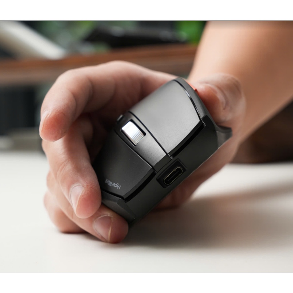 Chuột không dây HyperWork Silentium MS01 (Switch silent yên tĩnh, kết nối 3 Mode) | BigBuy360 - bigbuy360.vn