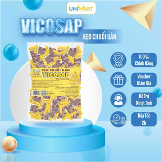 Kẹo Chuối Gân Vicosap [Túi 500g]