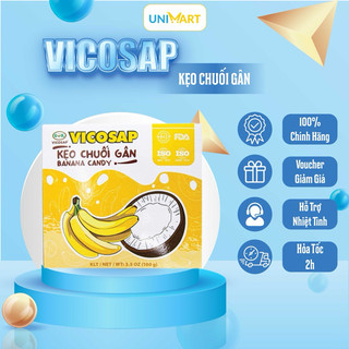 Kẹo Chuối Gân Vicosap [Túi 500g]