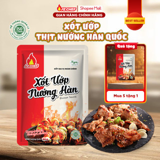 Xốt ướp thịt nướng vị Hàn Quốc 60g AZ CHEF ướp với 500g thịt, chuẩn vị tương đậu Hàn Quốc