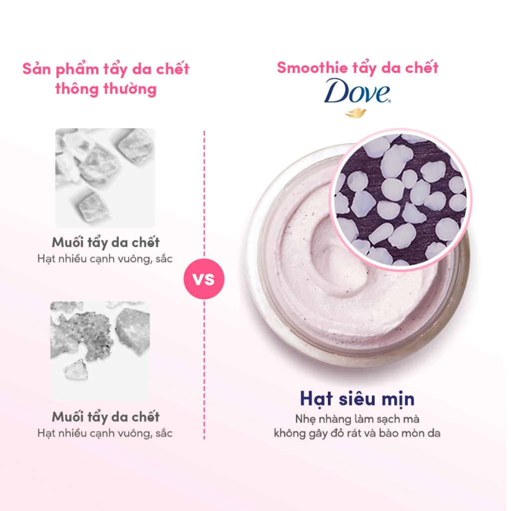 [LIVE] Combo 2 Smoothie Tẩy Tế Bào Chết Body Dove Chăm Da Sáng Mịn 298g/280g | BigBuy360 - bigbuy360.vn