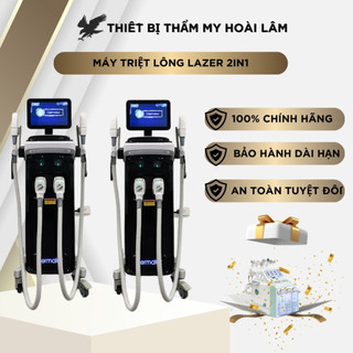 Máy Triệt Lông + Laser Dermalux 2in1 Hàng Bắc Kinh | Hàng Chính Hãng