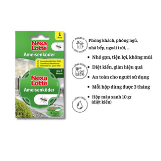 Diệt kiến gián NEXA LOTTE x AEROXON không mùi, tiện dụng, an toàn cho trẻ em và thú cưng
