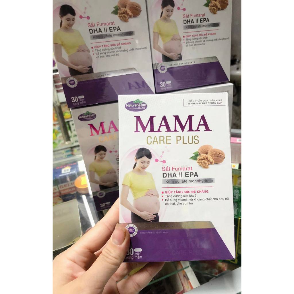 [TPBVSK]MAMA CARE PLUS - Giúp bổ sung DHA, EPA và các vitamin cần thiết cho phụ nữ MT và cho con bú.