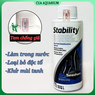 Vi sinh Seachem Stability làm trong nước bể cá